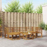 vidaXL Set de canapele de exterior natural Lemn Solid de Acacia 3366657