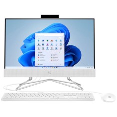 Sistem All in One HP 22-df0003nq 21.5 inch FHD AMD Athlon Silver 3050U 4GB DDR4 256GB SSD Windows 11 Home White foto