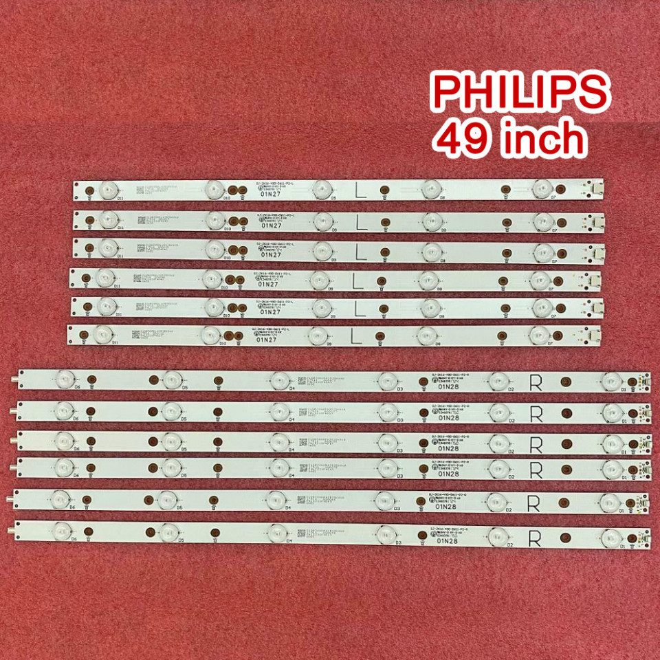 Barete led Philips 49PUH4900/88 EVT LBM490E0501-AJ-3(L) EVT  LBM490E0601-AK-3(R), Oem | Okazii.ro