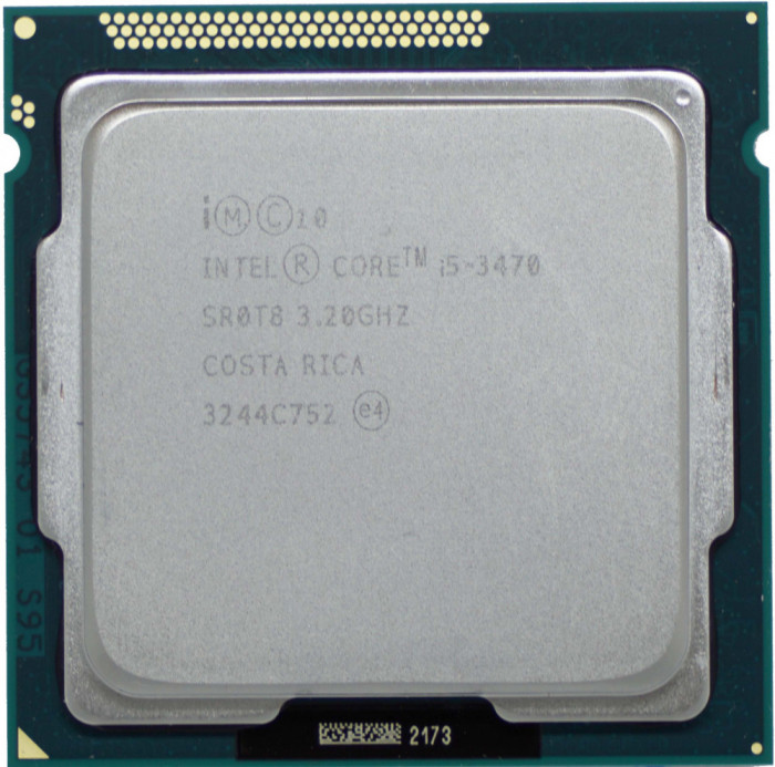 152. Procesor PC / Intel i5-3470 SR0T8 / 3.2GHz Quad-Core / Socket LGA 1155