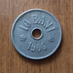 10 bani 1906, J, România