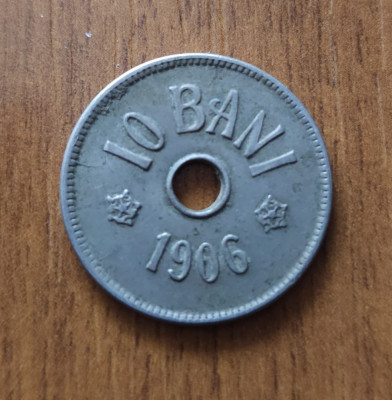 10 bani 1906, J, Rom&amp;acirc;nia foto
