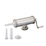 Aparat de umplut si facut carnati FLoria ZLN-2577, Capacitate 2.5Kg, Aluminiu, 3 palnii incluse