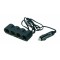 Priza cvadrupla cu cablu extensibil 12V/24V Bottari