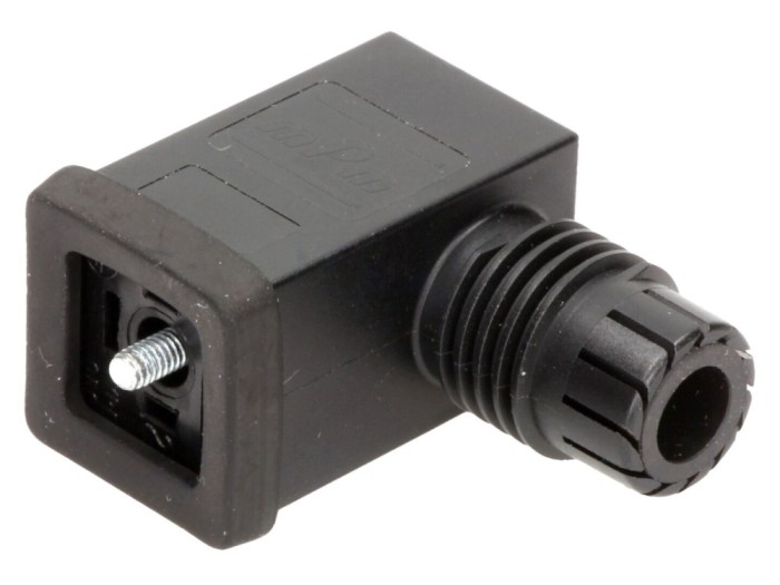 Conector cu valvă Format C 8mm 3 pini