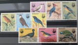 PC30 - Paraguay 1985 Pasari J.J. Audubon , serie MNH, 7v