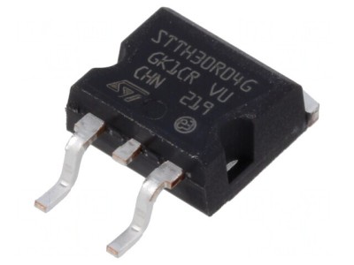 Diodă Redresoare SMD 400V 30A D2PAK foto
