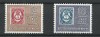 TSV$ - 1972 MICHEL 637 - 638 NORGE MNH/** LUX, Nestampilat