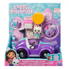 Set vehicul si figurina - Gabby's Dollhouse - Carlita & Pandy Paws Picnic | Spin Master