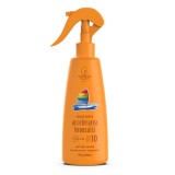 Cumpara ieftin Emulsie pentru accelerarea bronzarii cu unt de cacao, ulei de morcov, SPF 10, 200 ml, Cosmetic Plant