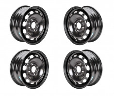 Set 4 Jante otel Hyundai Accent 2000 2006 5Jx13CH 4x100x54 ET 46 foto