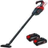 Einhell TE-HV 18/06 Li PXC + Twinpack CB - Aspirator 72 mbar + Set 2 acumulatori Li-Ion 18 V 2.5 Ah