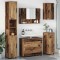 vidaXL Set de mobilier pentru baie 5 pcs Lemn vechi 30 x 35 x 192 cm 3393081
