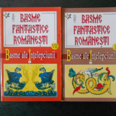 I. OPRISAN - BASME FANTASTICE ROMANESTI. BASME ALE INTELEPCIUNII 2 volume