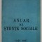 ANUAR DE STIINTE SOCIALE , TOMUL IV , 1987