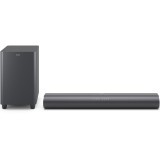 Soundbar Philips TAB6100/10, 2.1, 400W, Bluetooth, Subwoofer Wireless, Dolby Atmos, HDMI eARC, Negru