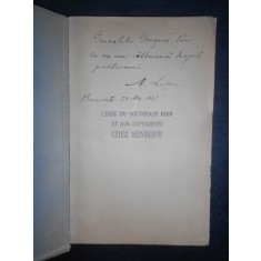 M. O. Liscu - L&#039;Idee du souverain bien et son expression chez Seneque (1945)