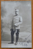 Fotografie militara cu autograf : Generalul Petre Greceanu , 1912