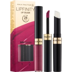 Max Factor Lipfinity Lip Colour ruj cu persistenta indelungata balsam culoare 040 Vivacious 4.2 g