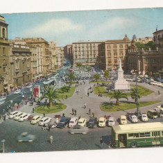 IT2-Carte Postala-ITALIA - Napoli, Piazza Dante ,circulata 1971