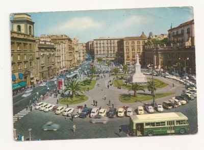 IT2-Carte Postala-ITALIA - Napoli, Piazza Dante ,circulata 1971 foto