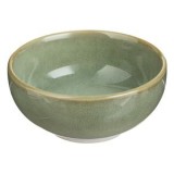 Bol rotund pentru sos și dip, Ceramică, Verde lime, 90ml, CMCLASS