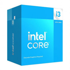 Procesor Intel® Core™ i3-14100F, 3.50GHz la 4.7GHz turbo, 12MB, Socket LGA1700 (Box)