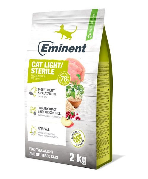Eminent Cat Light / Sterile High Premium 2 kg