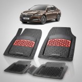 Cumpara ieftin Covorase Skoda Superb III Compatibile Liftback Facelift 2019-2024 | Red