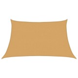 Cumpara ieftin Panza parasolar, gri deschis, trapez, 3/4x2 m, HDPE, 160 g/m&sup2;