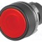 Comutator acţionat prin apăsare 22mm EAO Poz.i stab: 2 roşie IP65