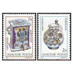 Ungaria 1985 - ceramica Haban, serie neuzata