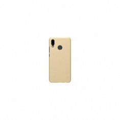 Husa Huawei P20 Lite + Folie Protectie-Nillkin Frosted Shield Gold foto