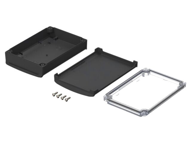 Carcasă desktop BOPLA BoVersa 120x170x52mm policarbonat negru IP66/IP68