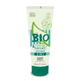 Lubrifiant pe Baza de Apa&amp;Gel de Masaj BIO 200 ml