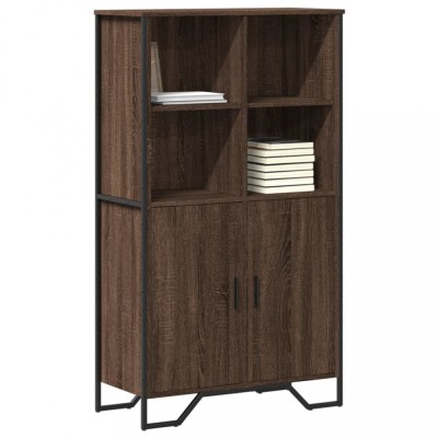 vidaXL Dulap &amp;icirc;nalt, stejar maro, 79,5x35,5x137,5 cm, lemn prelucrat 3295311 foto