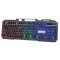 Tastatura gaming multimedia USB iluminare fundal LED Varr