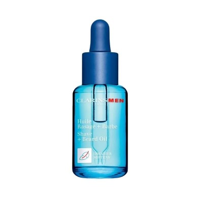 Clarins Men Shave and Beard Oil Ulei de ras și &amp;icirc;ngrijire a bărbii Tester 30 ml foto