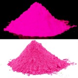 Pigment Roz Fluorescent Reactiv UV, 100g, Decoratiuni Petreceri, Lumina Neagra, Vopsea Non-Toxic