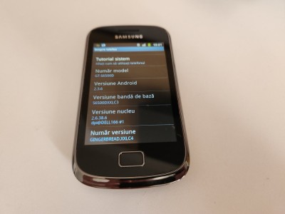 Telefon Samsung Galaxy mini 2 S6500 folosit cu garantie foto