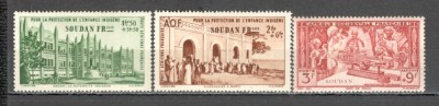 Sudan.1942 Posta aeriana-Sprijin ptr. copii MS.211 foto