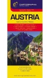 Austria. Harta turistica si rutiera