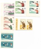 Romania - Campionatele Europene de Tir Bucuresti - dantelate, 1965 - serie neobliterata. blocuri de 2
