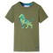 Tricou pentru copii, kaki, 104