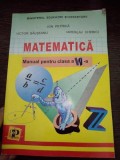 Manual Matematica Clasa a VI-a, Editura Petrion, 1998. Petrica, Balseanu, Chebici. Auxiliar scolar