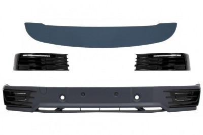Prelungire Bara Fata Extensie Add-on cu Lumini de zi LED DRL si Eleron Luneta VW Transporter T6 (2016-up) Performance AutoTuning foto