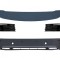 Prelungire Bara Fata Extensie Add-on cu Lumini de zi LED DRL si Eleron Luneta VW Transporter T6 (2016-up) Performance AutoTuning