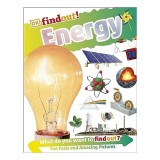 Carte copii DKfindout! Energy, studiu STEM despre energie si viitor sustenabil, varsta 6-9 ani, limba engleza