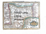 Transilvania Hondius/Mercator 1607 harta color
