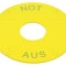Inel plat de avertizare 22mm, 75mm